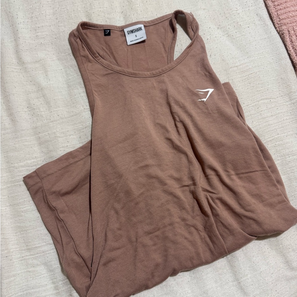 Gymshark Women's Tan Tank Top